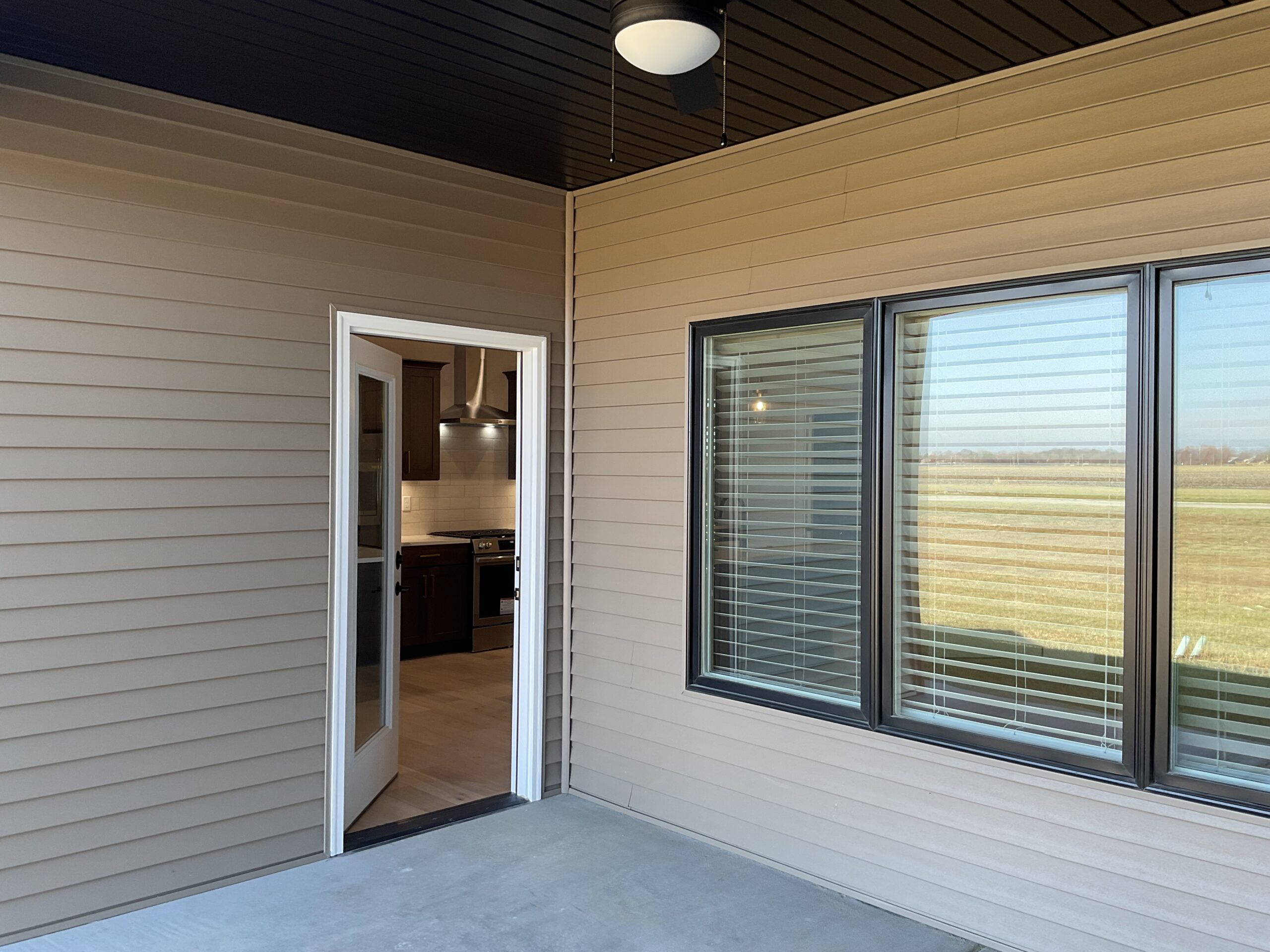 Zero Entry from Patio to Kitchen